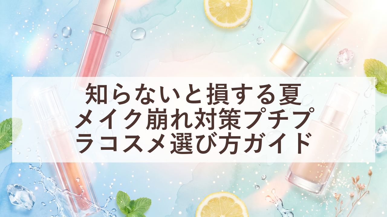 知らないと損する夏メイク崩れ対策プチプラコスメ選び方ガイド 26 eyecatch 20260722 083418